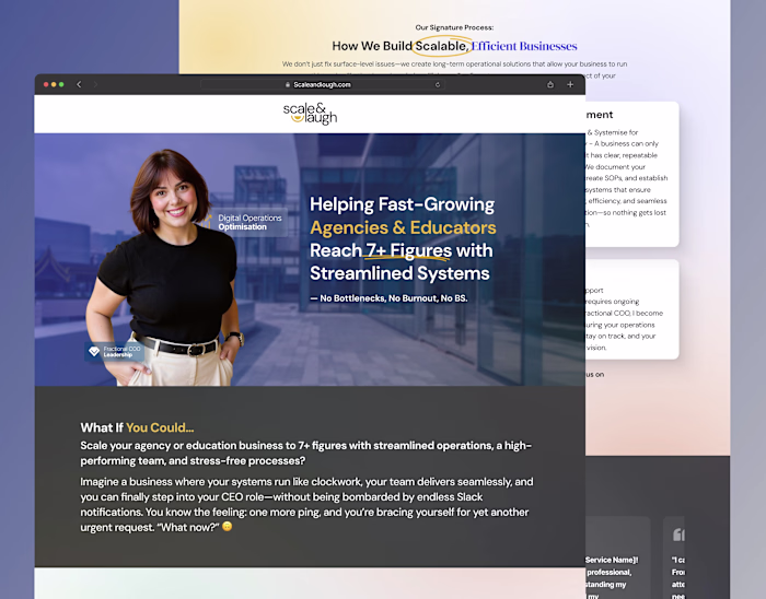 High-Converting Landing Page Design
