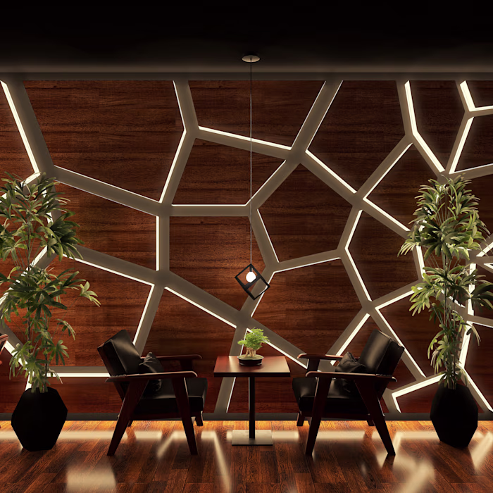 Interior design for High Class Coffee Shop