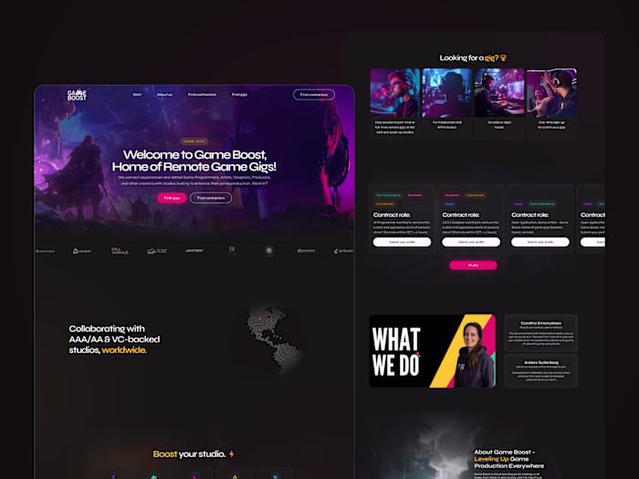 Game Boost | Corporate Website