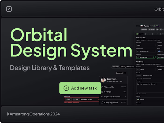 Orbital Backend CMS