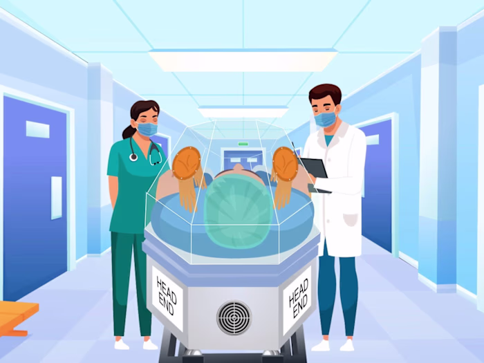 2D Animation Medical Product Explainer Video – Isolation Pod