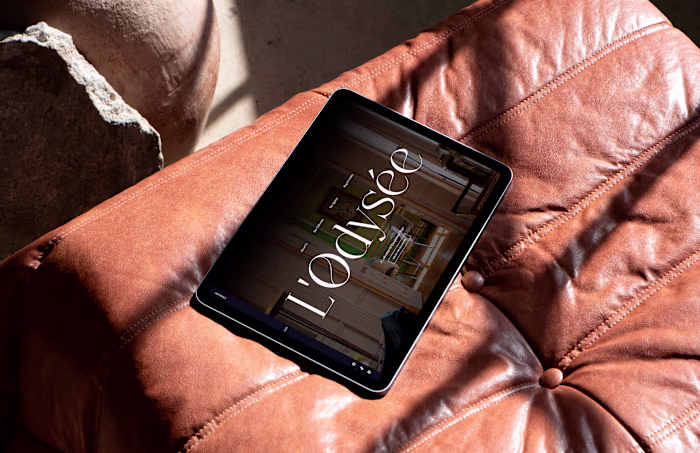 L'Odysée · Reservations of luxury stays · Horizontal scroll