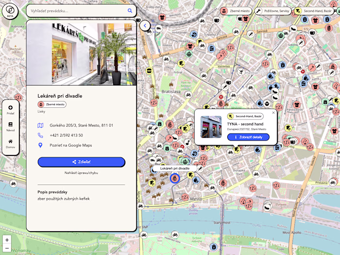 Circlelabs - Circular Map of Slovakia