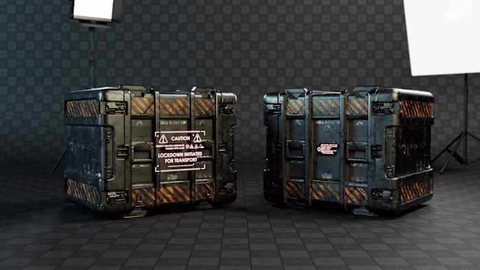 Secure Container (Game Asset)