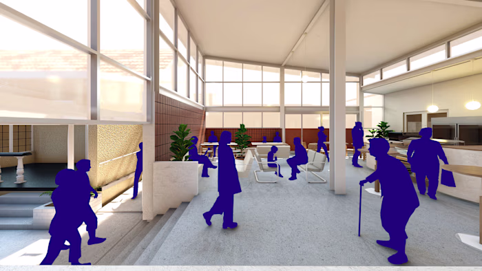 Hospital coffee shop