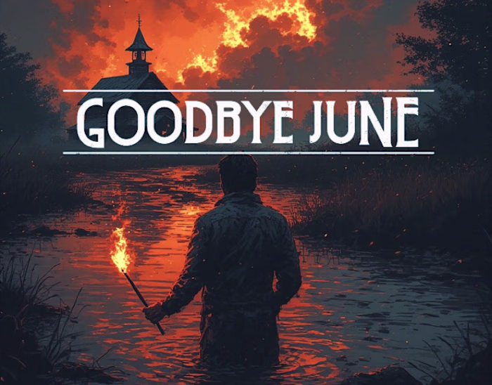 Goodbye June - Dark Cinematic Album Cover Design