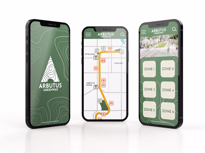 Arbutus Greenway | Branding and Environmental Wayfinding Design