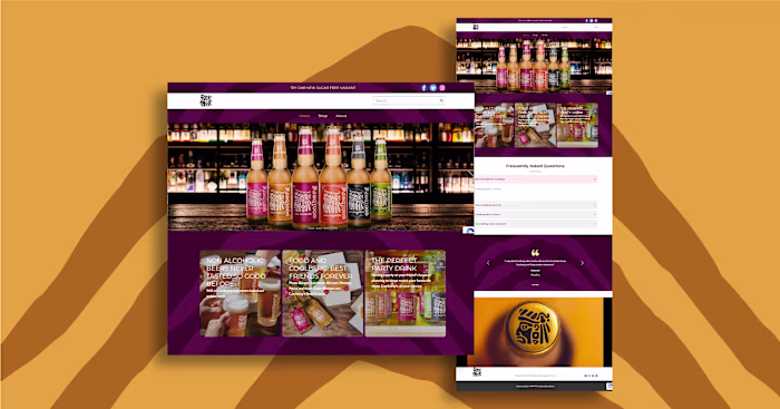 
Coolberg landing page Re-design