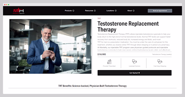 Laravel + WordPress website
