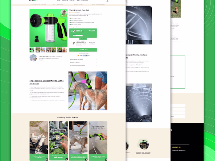 Customized Product Page for Dropshipping Product