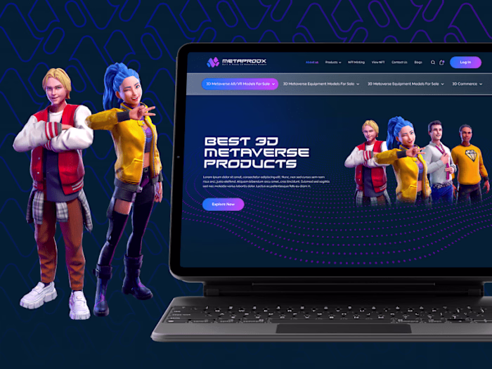 Metaprodx Website Re-design