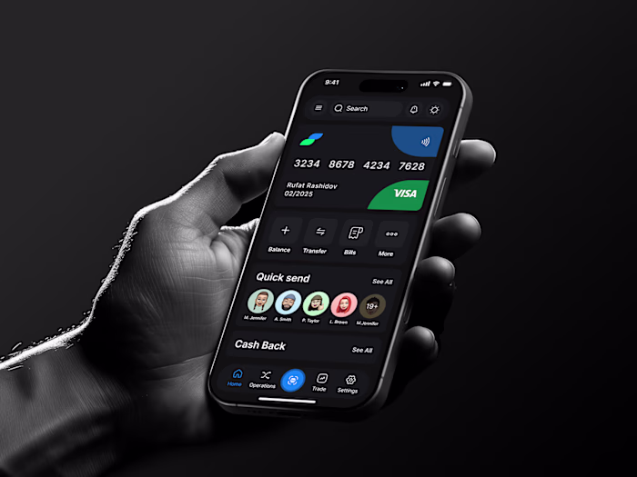 Paya Bank | Mobile Banking App | FinTech | UI UX Design
