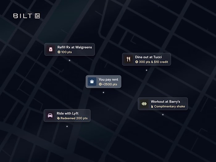 Bilt Rewards Website