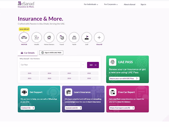 E-Sanad: Leading Insurance Broker regulated by UAE Central Bank