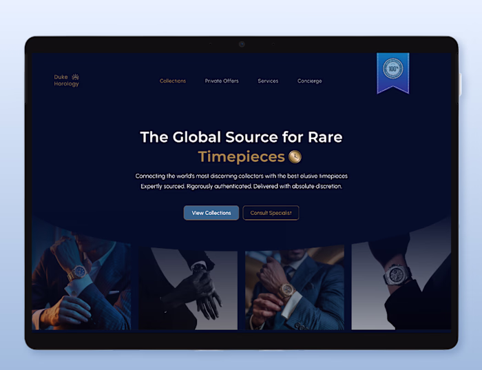 Can we mix Luxury and Ecommerce in design? I put it to the t...