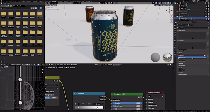 I love creating 3d Models in Blender, it's always fun to exp...
