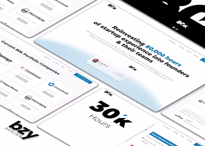 80K Ventures | Website & Branding