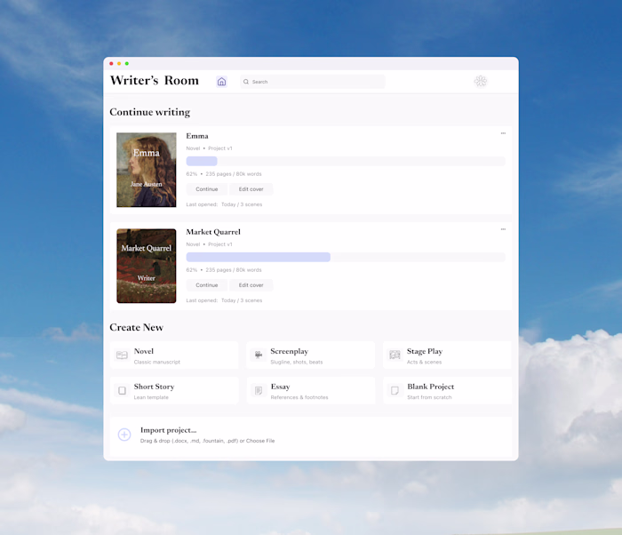 I designed this calm and