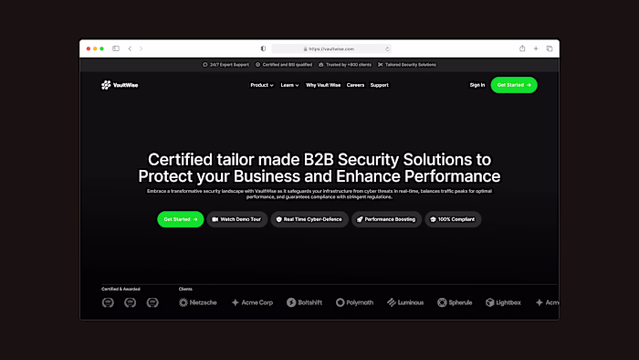 VaultWise Software Security: More conversions through UX 
