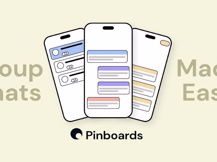 Pinboards | Group Chats Made Easy