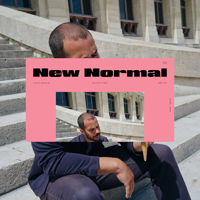 Webflow development of NewNormal website