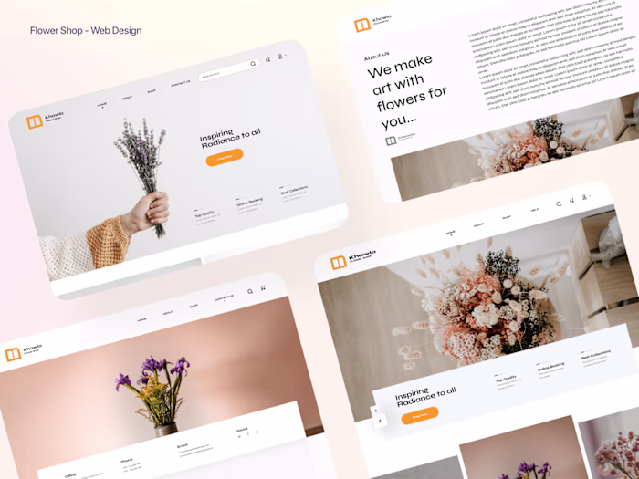 Sleek Ecommerce Web Design