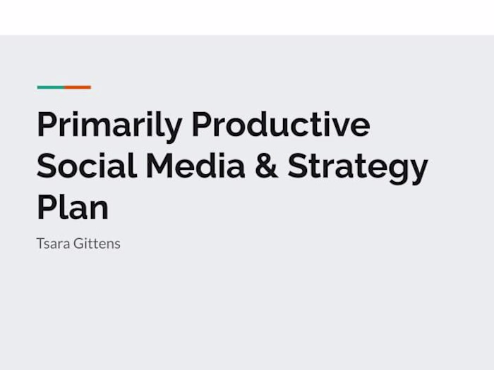 Content Strategy for a Small Online Business