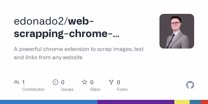 Web Scraper Chrome Extension Development