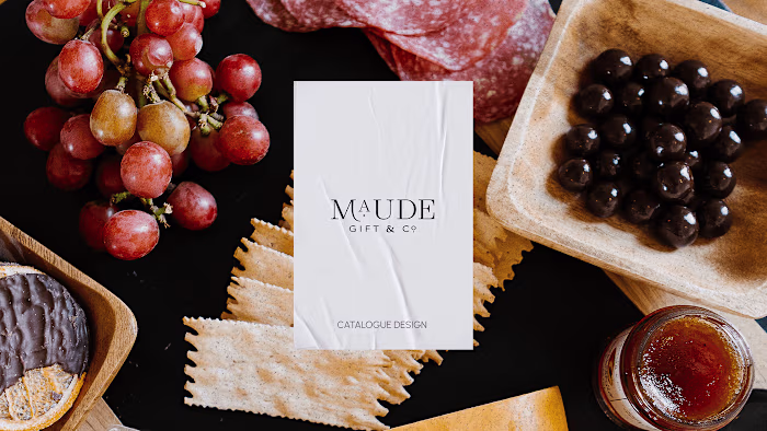 Catalogue Design for Maude Gift & Co.