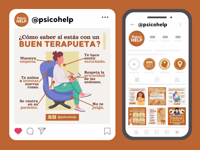 INSTAGRAM FEED "PsicoHelp"