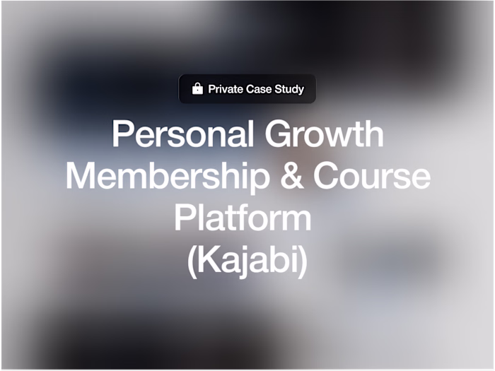 Subscription-Based Learning Platform Development in Kajabi