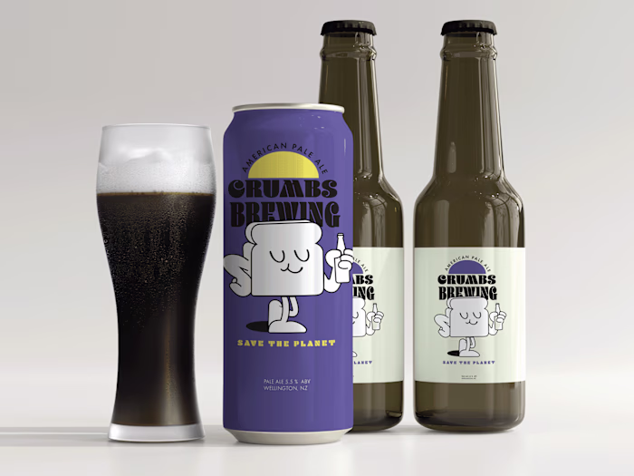 Crumbs Brewing on Behance