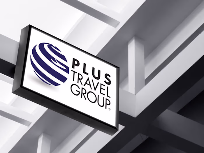 Plus Travel Group Rebrand - Logo Design and Website Design