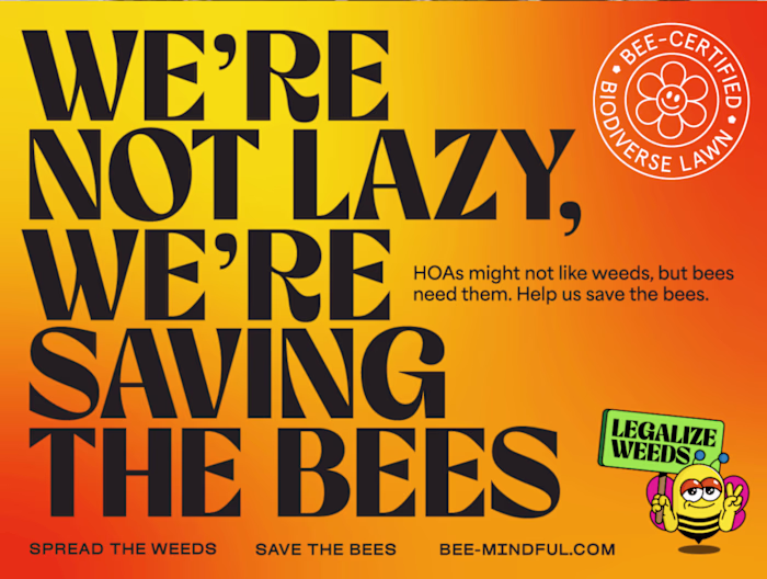 Save the Bees—Legalize Weeds
