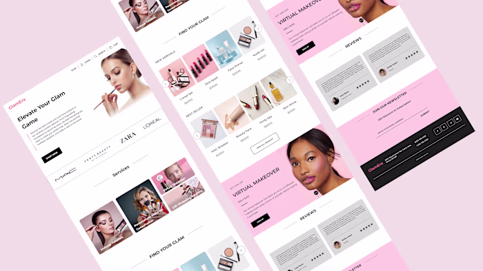 Crafting User-friendly Websites and Landing page
