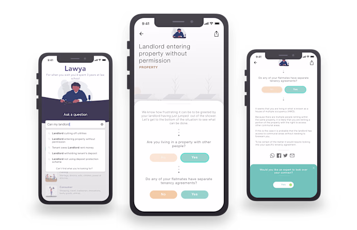 Automated legal advice 