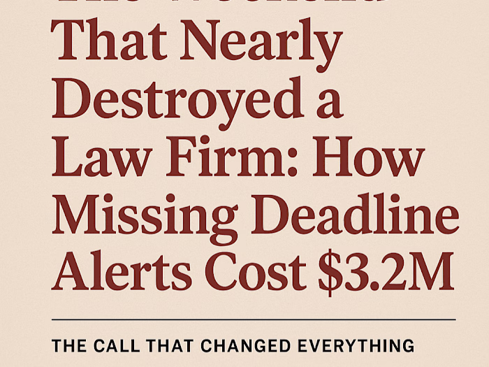 The Weekend That Nearly Destroyed A Law Firm