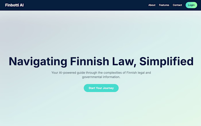Finbotti AI - AI Legal Assistant