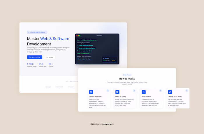 Making progress with landing pages and challenging the balan...
