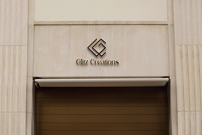 Glitz Creations : Logo Design 
