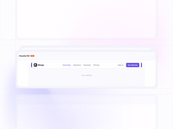 Header #08 | getbloqs.com