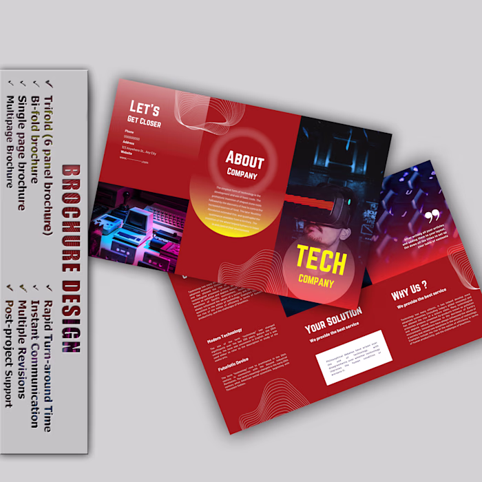Tech Brochure Design