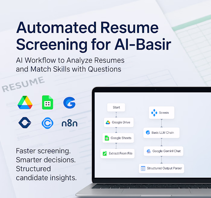 AI Resume Screening Automation (n8n + Gemini)