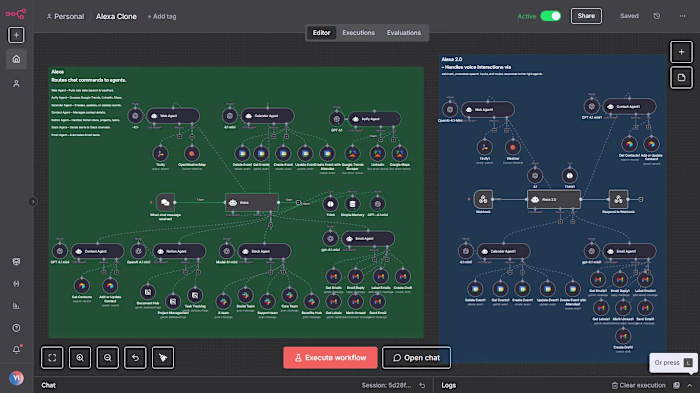 Alexa Clone – AI Multi-Agent Voice & Chat Automation System