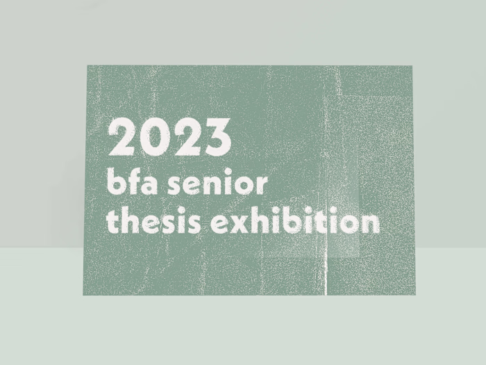 UTC BFA Thesis Exhibition Print Assets