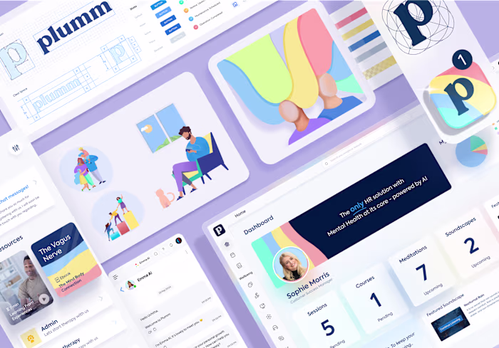 Plumm Health Rebranding and Platform Redesign