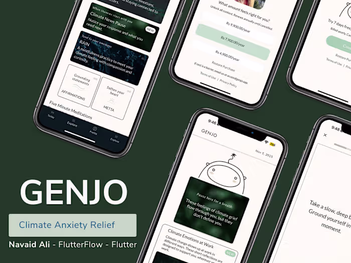 Genjo - Climate Anxiety Relief