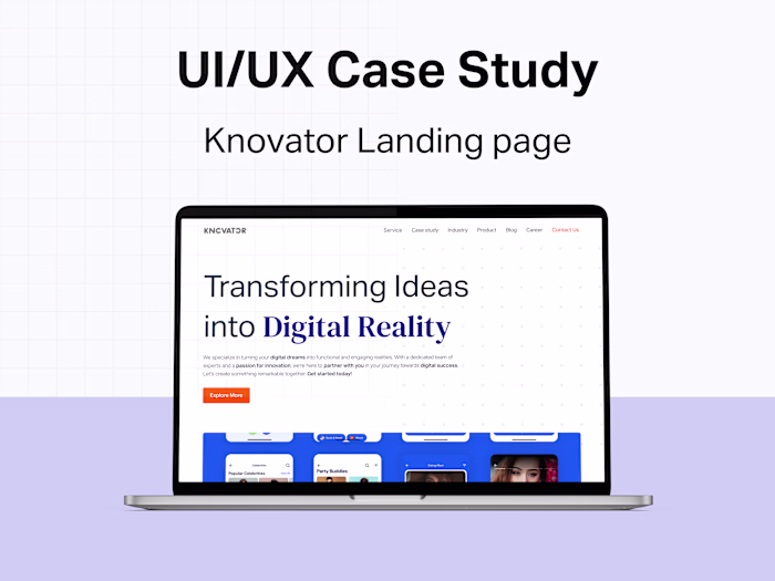 Corporate Landing Page Redesign - UX Case-study