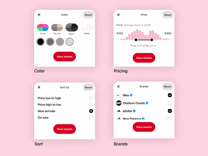 Pinterest Shopping 