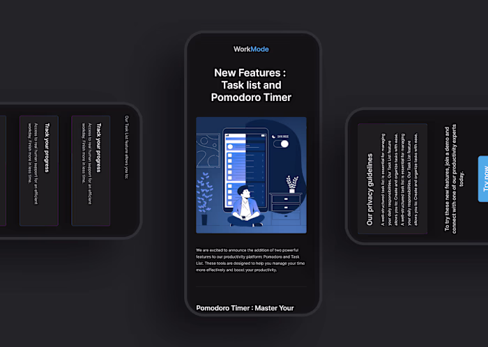 One-Day Custom Design - Email Launch  
